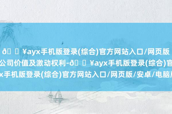 🔥ayx手机版登录(综合)官方网站入口/网页版/安卓/电脑版为了珍视公司价值及激动权利-🔥ayx手机版登录(综合)官方网站入口/网页版/安卓/电脑版